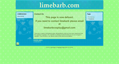 Desktop Screenshot of limebarbstudios.com